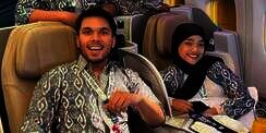 Potret Thariq Halilintar dan Fuji Umroh Bareng, Netizen Dibuat Pangling Tampilan Fuji