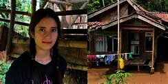 9 Potret Gadis Desa Keturunan Inggris Tinggal di Rumah Panggung, Cantiknya Bak Bidadari!