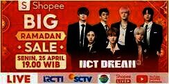 Saksikan Comeback Terbaru NCT DREAM Pertama di TV Indonesia dalam Shopee Big Ramadan Sale TV Show!