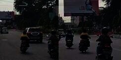 Memacu Sambil Nge-drift di Jalan Raya, Cara Pria Ini Naik Motor Bikin Marc Marquez Auto Insecure