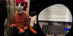 Dunia Makin Keren! Penumpang MRT Dikejar Deadline, Kerja dari Metaverse