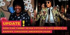 Hoki Pak Tarno Sejak Fotonya Jadi Profil IG Rapper Tersohor Anderson Paak