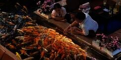 Cafe Koi Hits di Vietnam, Bisa Santai di 'Kolam' Raksasa