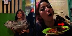 Jajal Kuliner Ekstrem, Menu Sate Kepala Kuda 