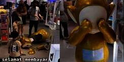Viral Video Bocah Tak Sengaja Pecahkan Patung Teletubbies Seharga Rp98 Juta, Warganet Soroti Ada Kejanggalan