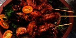 Sedapnya Udang Bakar Madu Berlumur Bumbu Gurih