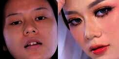 Tampil dengan Riasan Cerah dan Natural, Transformasi TikToker Mirip Cut Meyriska