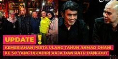 Kemeriahan Pesta Ulang Tahun Ahmad Dhani ke-50, Dihadiri Raja Dan Ratu Dangdut