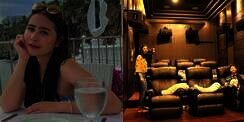 10 Potret Bioskop Pribadi di Rumah Artis, Milik Juragan99 Bentuknya Mirip Kolam Renang, Keren Abis!