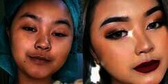 Siap-Siap Pemakai Bedak Minder! Transformasi Makeup Gadis Ini Melebihi Ekspektasi