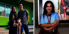  Potret 5 Artis Temani Anak Wisuda, Penampilan Paramita Rusady Disorot