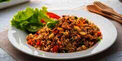 Nasi Goreng Tuna Jagung, Cara Bikinnya Simpel Banget