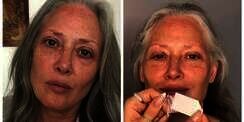Potret Transformasi Makeup Nenek Ini Bikin Tercengang, Ternyata Cuma Pakai Selotip!