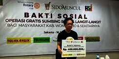 Sido Muncul Sumbang Rp400 Juta untuk Operasi Bibir Sumbing di Wonosobo