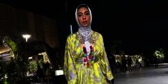 Sulap Scarf Silk Jadi Outer, Tampilan Pastinya Makin Stylish