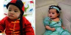 Adu Mahal Outfit Rayyanza VS Ameena