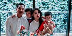 Jago Sejak Kecil, Lihat Aksi Dribel Bola Putra Sandra Dewi Saat Latihan Basket