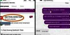 Viral Isi Chat WhatsApp Brigadir J Urus Kebutuhan Putri Candrawathi
