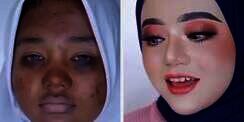 Potret Transformasi Remaja Minta Dirias Mirip Selebgram, Hasilnya Bikin Melongo!
