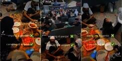 Heboh Keluarga Piknik di Bandara, Gelar Tikar dan Makanan di Lantai