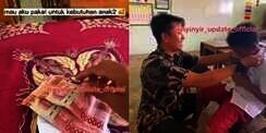 Kisah Guru Honorer  Bergaji Rp200 Ribu per Bulan Belikan Dasi Siswanya yang Rusak