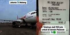 Pilot Bongkar Alasan Tiket Pesawat Mahal, Ternyata Isi 'Bensin' Jarak Pendek Saja Habis Segini, Harga Per Liternya Bikin Kaget