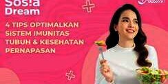 4 Tips Optimalkan Sistem Imunitas Tubuh dan Kesehatan Pernapasan