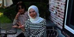 Outfit Matching Seru Ayana Moon dan Ibunda Saat Santai
