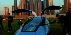 Penampakan Mobil Terbang Pertama Mengudara di Langit Dubai