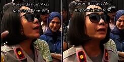 Aksi Berani Kompol Ocha, Kapolsek Menteng yang Usir Preman dan Satpol PP di Rumah Wanda Hamidah