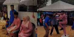 Tamu Kaget Pengantin Pria Tiba-Tiba Atraksi Pencak Silat, Dikira Kesurupan, Ternyata...