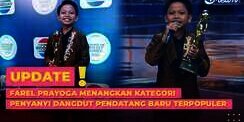 Farel Prayoga Menangkan Kategori Pedangdut Pendatang Baru Terpopuler