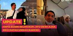 Tepis Isu Suami Selingkuh, Ayu Dewi Ajak Regi Datau Umrah Bareng