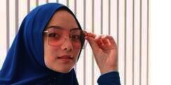 Aura Elegan Citra Kirana dengan Dress Syar'i