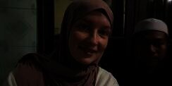 Potret Ulya Bule Cantik Asal Rusia Saat Ikut Acara Maulid di Kampung, Cantik Banget!