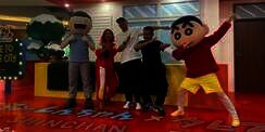 Tak Perlu ke Jepang, Crayon Shinchan Terciduk Rayakan Tahun Baru di Kota Kasablanka