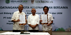 Sido Muncul Gandeng KemenKopUKM dongkrak UKM Indonesia Naik Kelas