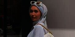 Cara Styling Kerudung Segiempat Tanpa Jarum Pentul