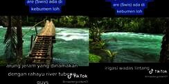 Viral Penampakan 'Sungai Aare Swiss' di Kebumen, Semburan Airnya Deras Banget