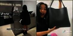 Viral Gadis Cantik Kena Nyinyir 'Umat TikTok' Usai Unboxing Tas Rp1 Jutaan Dianggap Barang Mewah