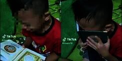 Menyayat Hati, Bocah Bangun Tidur Nangis Ternyata Mimpi Mendiang Ibu, Cium Fotonya di Buku Yasin