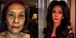 Potret Transformasi Emak-emak Dirias MUA, Hasilnya Beda Banget, Mirip Reza Artamevia!