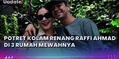 Potret Kolam Renang Raffi Ahmad di 3 Rumah Mewahnya
