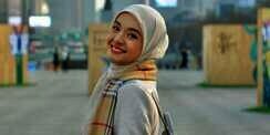 Warm Outfit Simpel Nabila Ishma Saat Liburan di Korea Selatan 