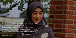 20 Kata Motivasi Larissa Chou tentang Kehidupan yang Dipuji Penggemar Sebagai Muslimah Tangguh