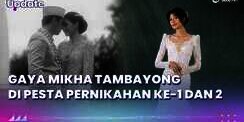 Penampilan Mikha Tambayong di Dua Pesta Resepsi Pernikahan, Sama-Sama Bikin Meleleh