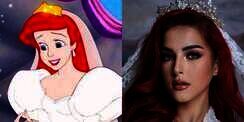 Tasya Farasya Dirias Jadi Ariel, Hasilnya Malah Mirip Bintang Hollywood