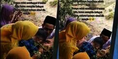 Momen Nyesek Anak Nangis Usai Ayah Nikah Lagi, Sedih Teringat Ibu Meninggal 5 Tahun Lalu