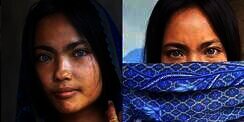 Potret Evi Gadis Bermata Biru di Jawa Barat, Curi Perhatian Fotografer Prancis, Ternyata Warisan Nenek Buyut!