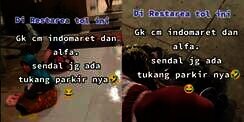Ternyata Sandal Juga Ada Tukang Parkirnya